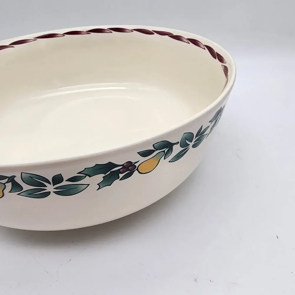 Vintage Disney Serving Dish Pasta Fruit Bread Bowl 9